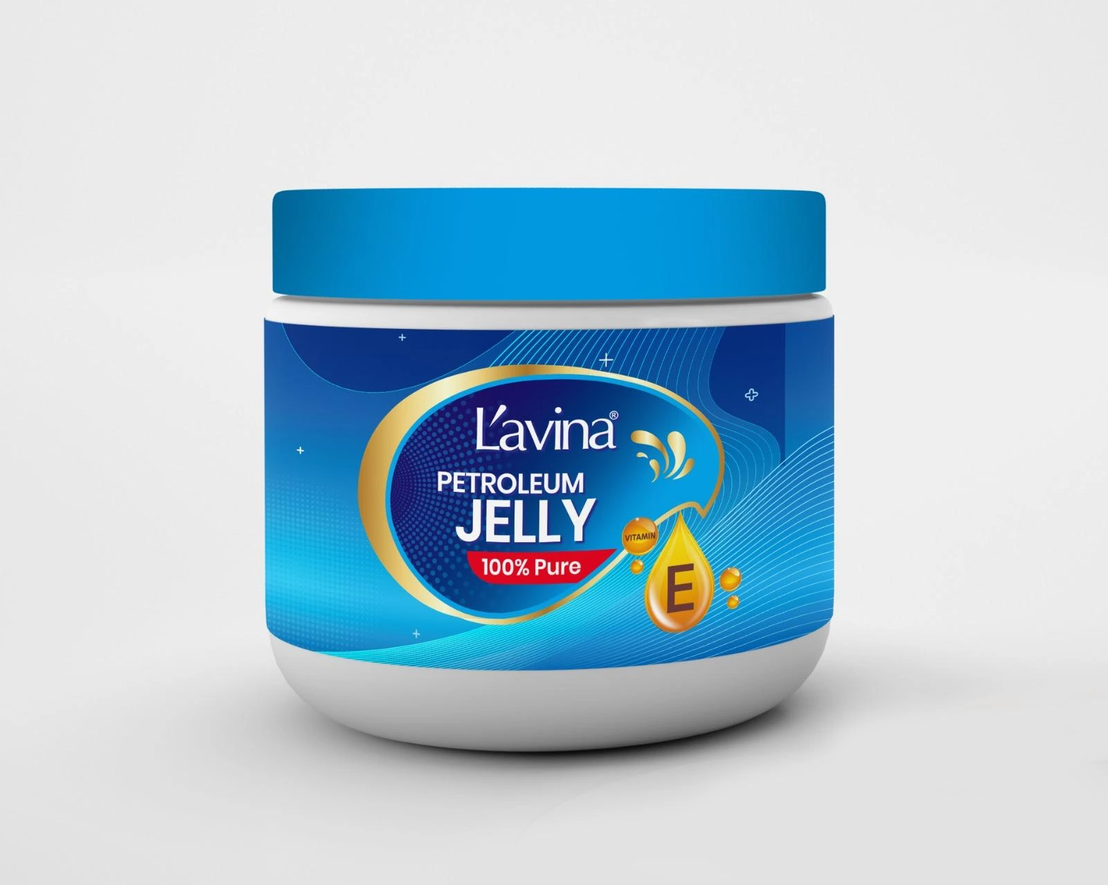 Lavina Petroleum Jelly – 100% Pure with Vitamin E 120g