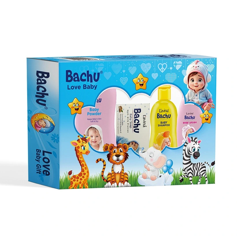 Bachu Love Baby Gift (4PCS) BLUE