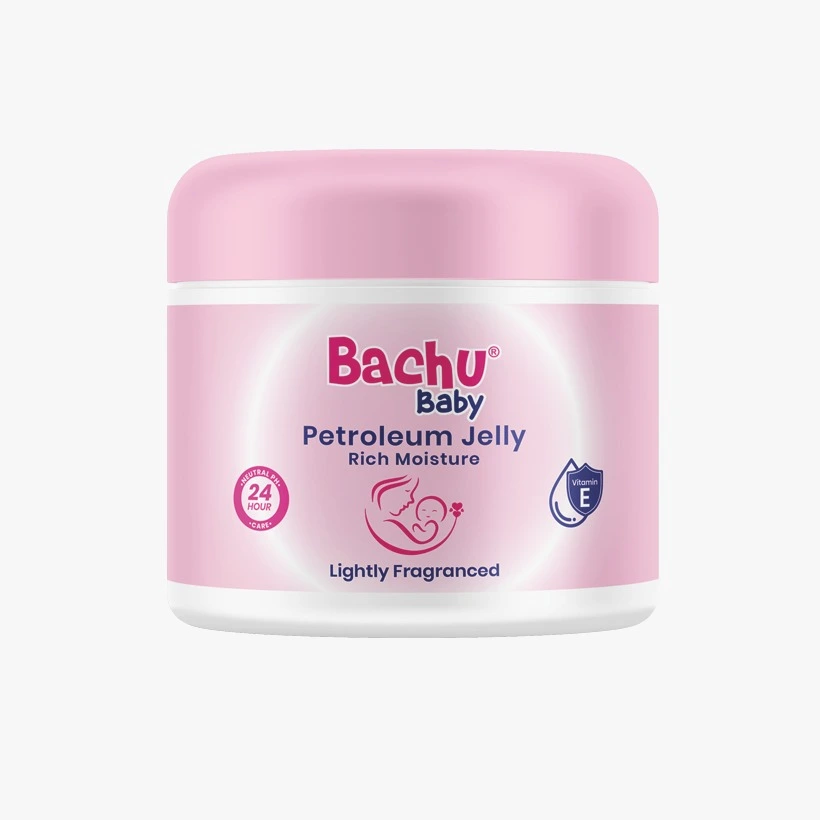 Bachu Baby Petroleum Jelly – Rich Moisture (Lightly Fragranced) 120g